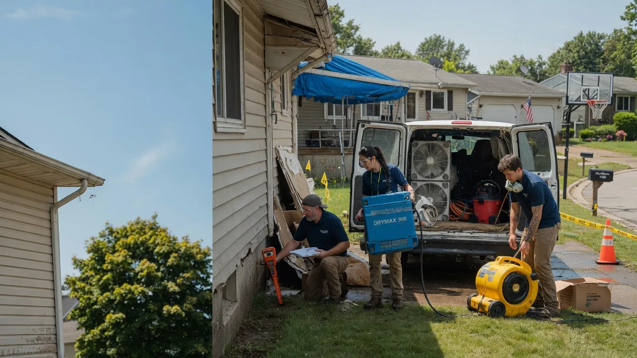 Ceiling Leak Cleanup in Mcintire, IA near me