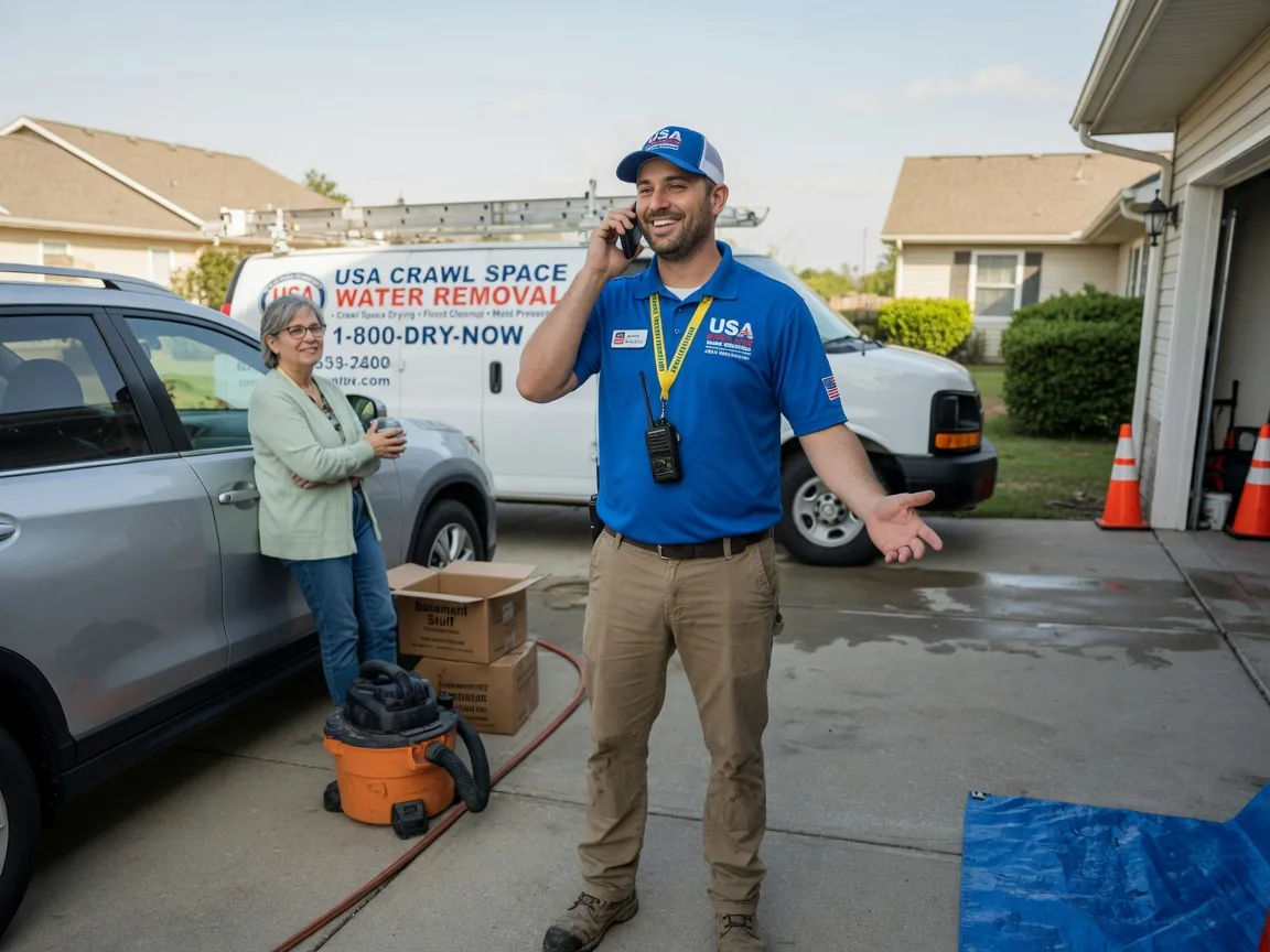 Crawl Space Water Removal Mcintire, IA FAQs